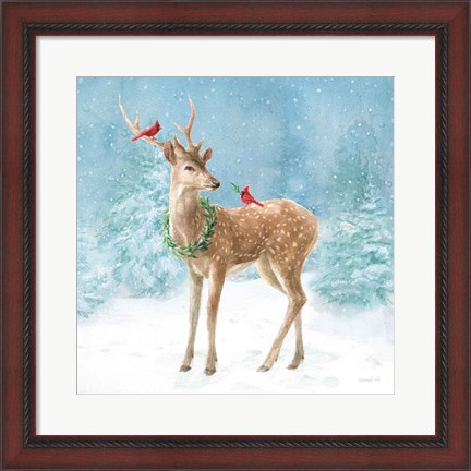 Framed Woodland Celebration III Print