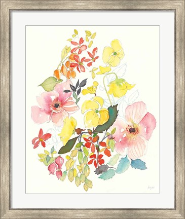 Framed Citrus Summer VI Print