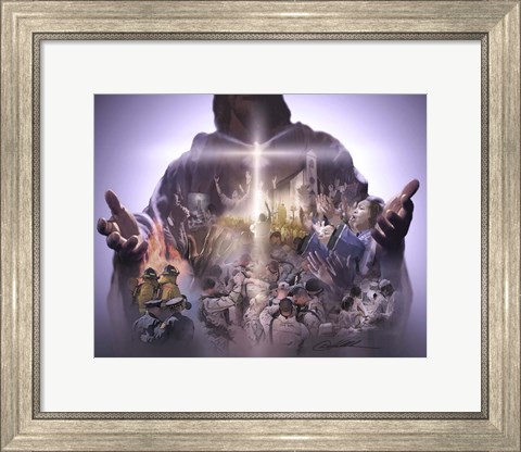 Framed Body Of Christ Print