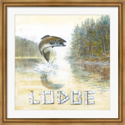 Framed Lodge Print