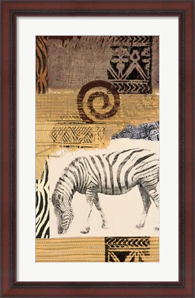 Framed Safari I Print