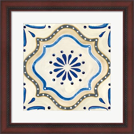 Framed Timeless Tiles III Print