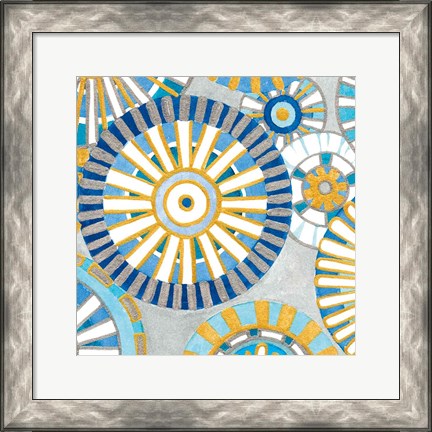 Framed Circle Delight II Print