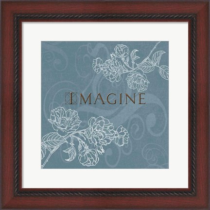 Framed Imagine Print