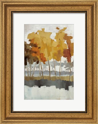 Framed Wetlands III Print