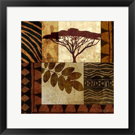 Framed Acacia Sunrise II Print