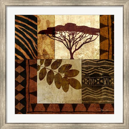 Framed Acacia Sunrise II Print