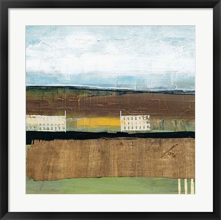 Framed Grazing Range II Print