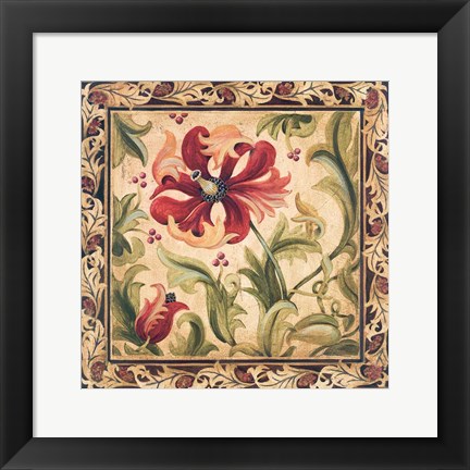 Framed Floral Daydream III Print