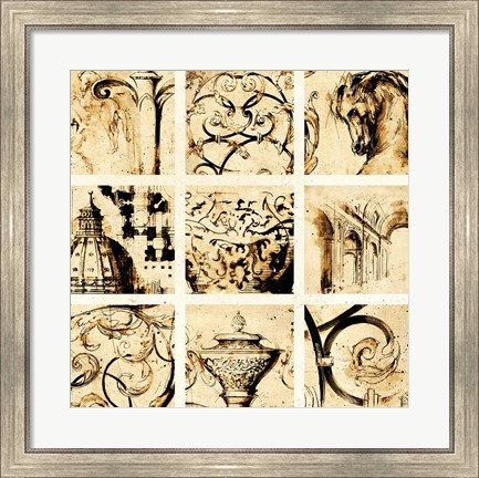 Framed Classical Style Print