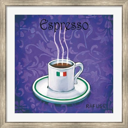 Framed Espresso Print