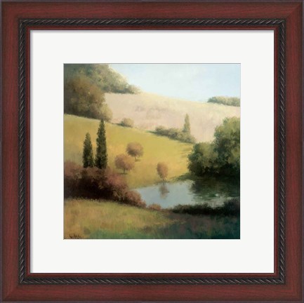 Framed Inspired Hillsides I Print