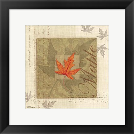 Framed Maple Print