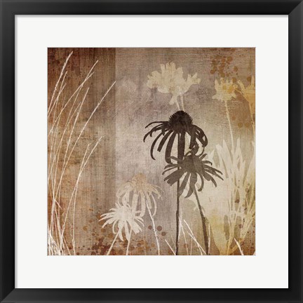 Framed Floral A Print