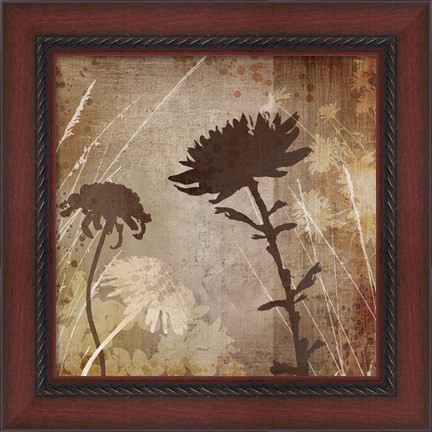 Framed Floral B Print