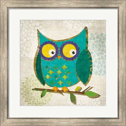 Framed Who&#39;s Hoo I Print