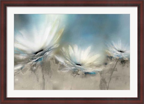 Framed Beachside Daisies Print