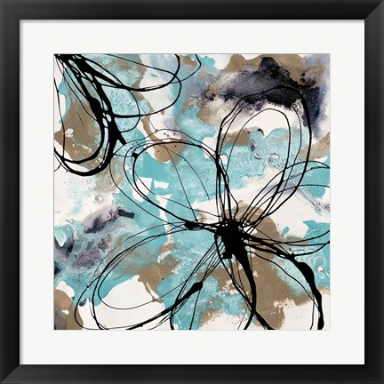 Framed Free Flow II Print