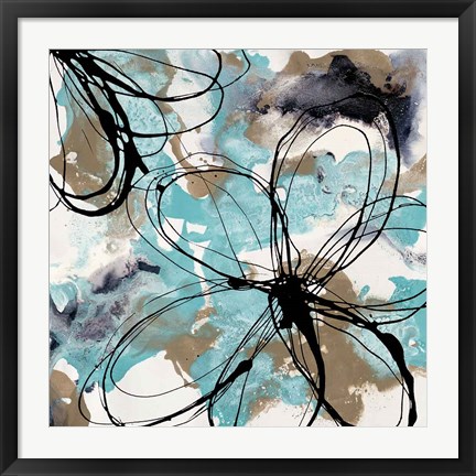 Framed Free Flow II Print