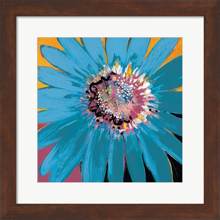 Framed Sunshine Flower II Print