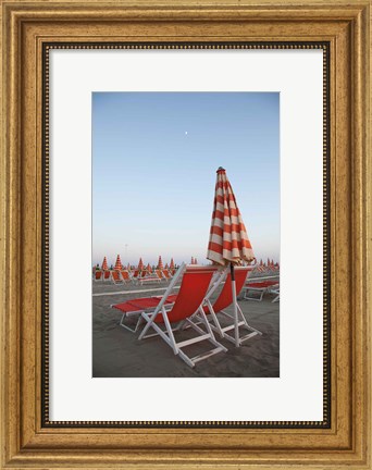 Framed At the Beach IV Print