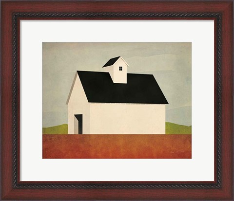 Framed Fall Barn Print