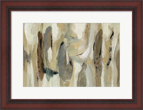 Framed Fluidity Neutral Print