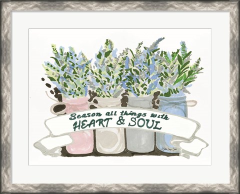 Framed Heart &amp; Soul Print