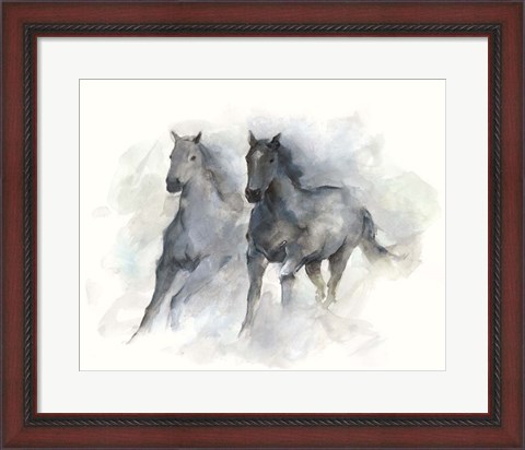 Framed Run Free II Print