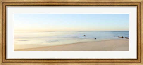 Framed Beachscape Panorama II Print