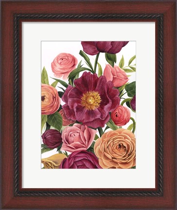 Framed Balmy Blooms II Print