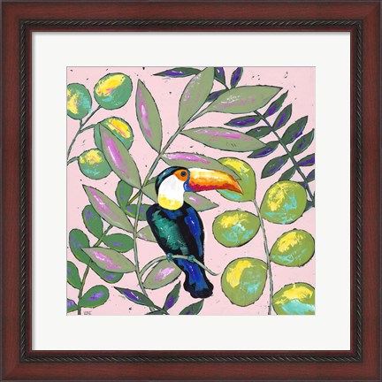 Framed Tropics II Print