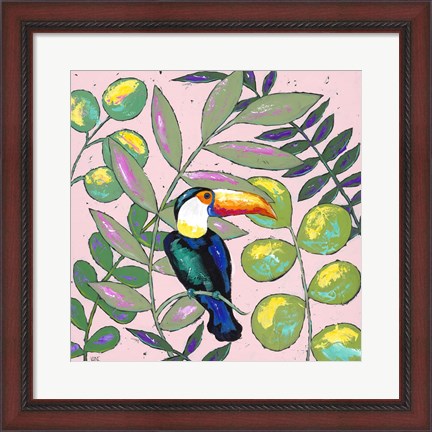 Framed Tropics II Print