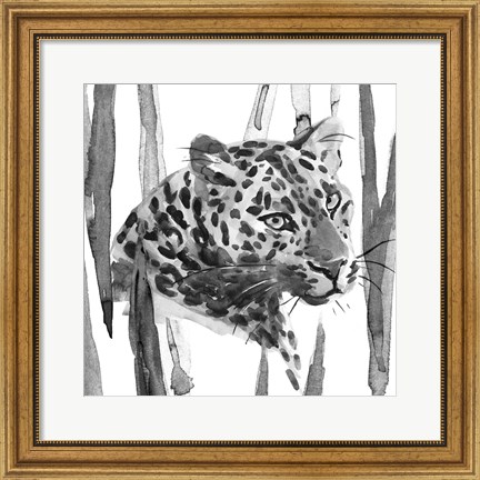 Framed Still Cat II Print