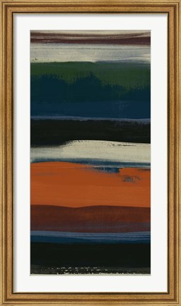 Framed Lodge Strata II Print