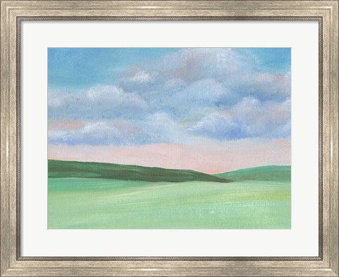 Framed Soft Sky II Print