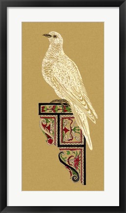 Framed Bird Impression II Print