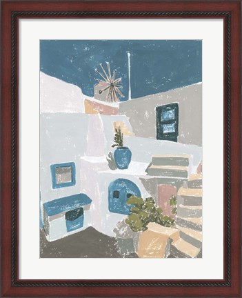 Framed La Isla IV Print