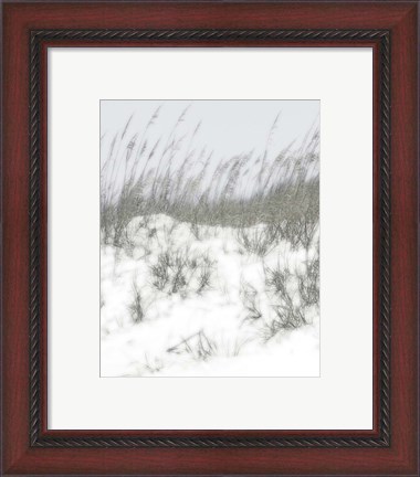 Framed Lush Dunes V Print