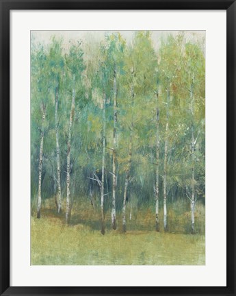 Framed Woodland Edge I Print