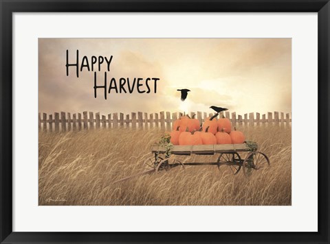 Framed Happy Harvest Print