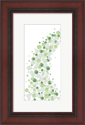 Framed Dots Abstract II Print