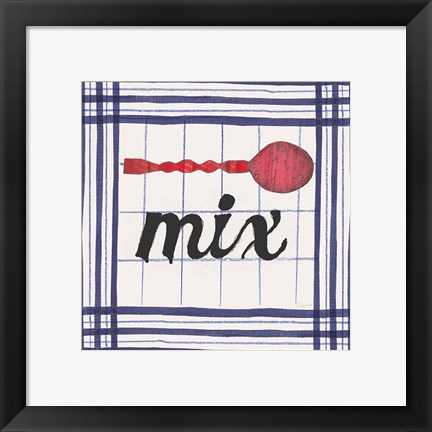 Framed Cool Kitchen Mix Print