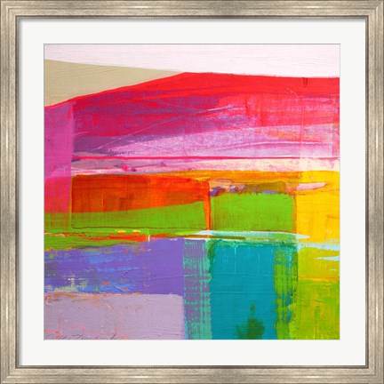 Framed Landscape Design No. 3 Print