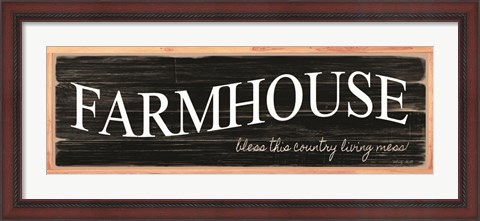 Framed Farmhouse - My Home Sweet Home Print