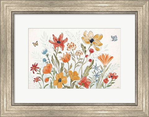 Framed Spiced Petals I Print