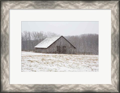 Framed First Snow Print