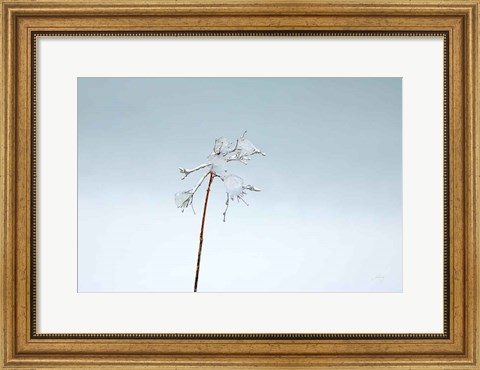 Framed Diamonds in Winter II Print