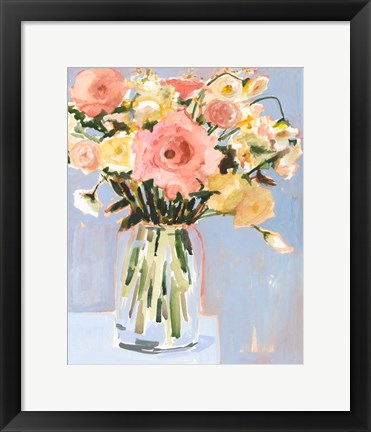 Framed Undone Arrangement I Print