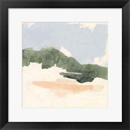 Framed Soft Thicket II Print